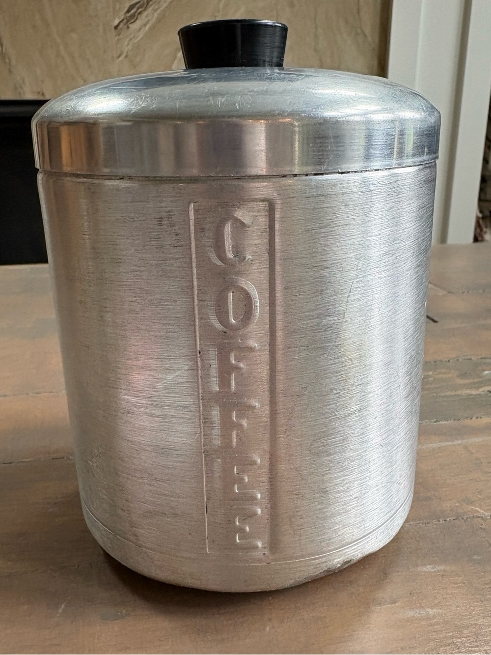 Canister - Silver Aluminum Kitchen Storage